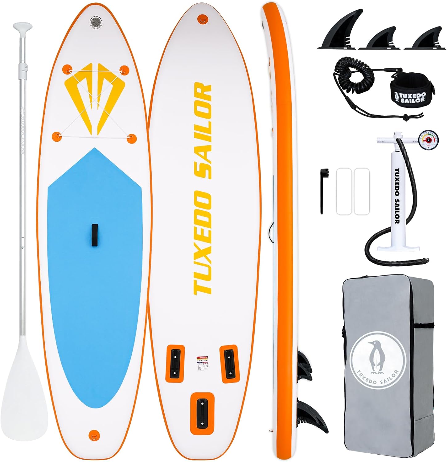 etevert - Paddle Gonflable Adulte - Stand Up - accessoires complets, stabilité, design premium