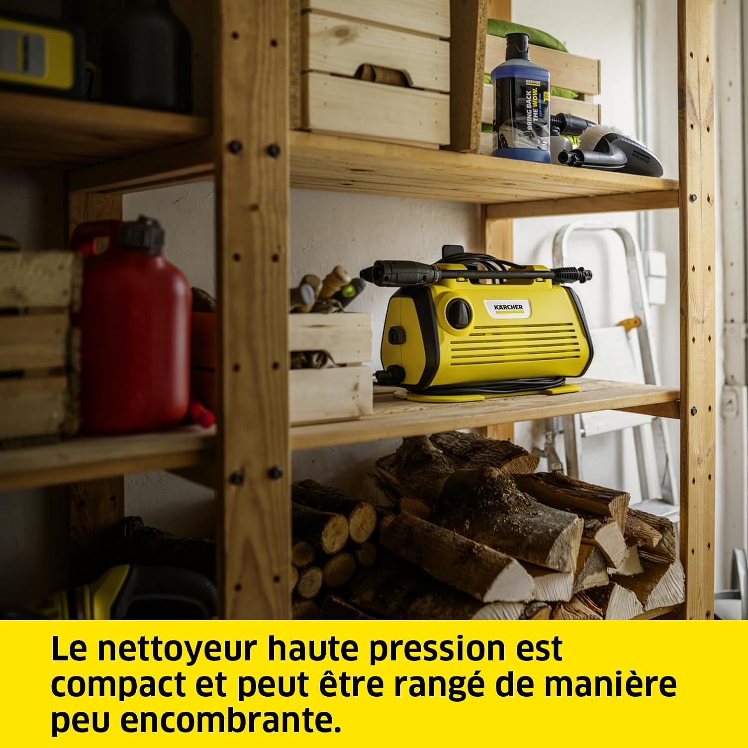 etevert - K 3 Horizontal Plus - 3,6kg - 120 bar, 380l/h, filtre, pistolet