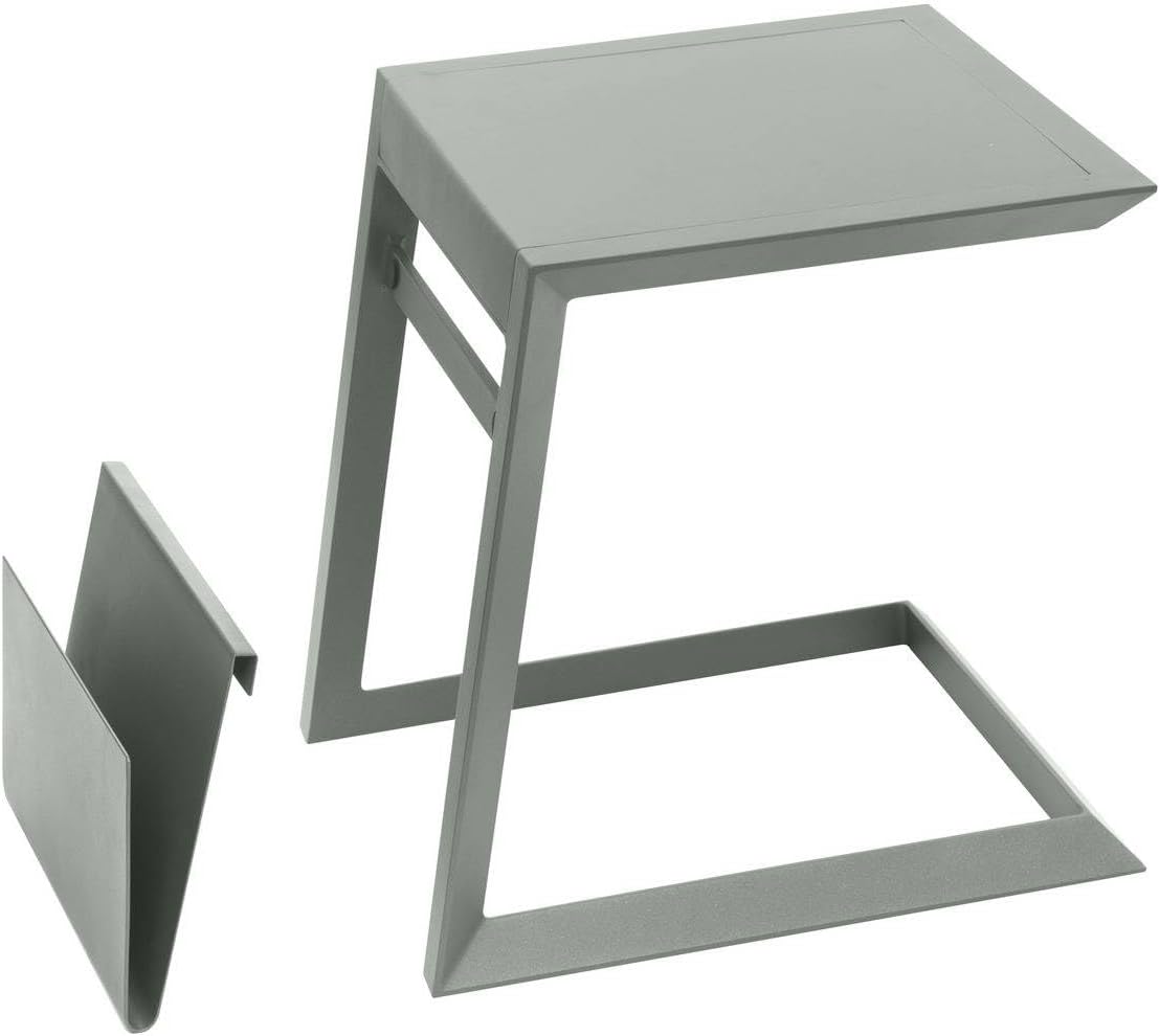 etevert - Table d'appoint Allure - 55x45x55 cm - Vert Laurier