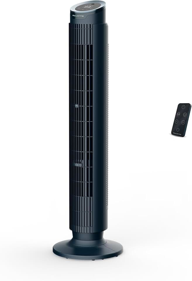 etevert - ventilateur tour Eole Silence Force - format compact - rafraîchissement puissant, silencieux, économie d'énerg