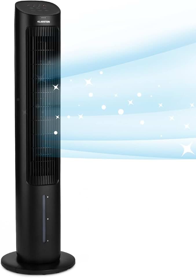 etevert - Rafraîchisseur d’air 5-en-1, 360m³/h, 50W, ioniseur, mode nuit
