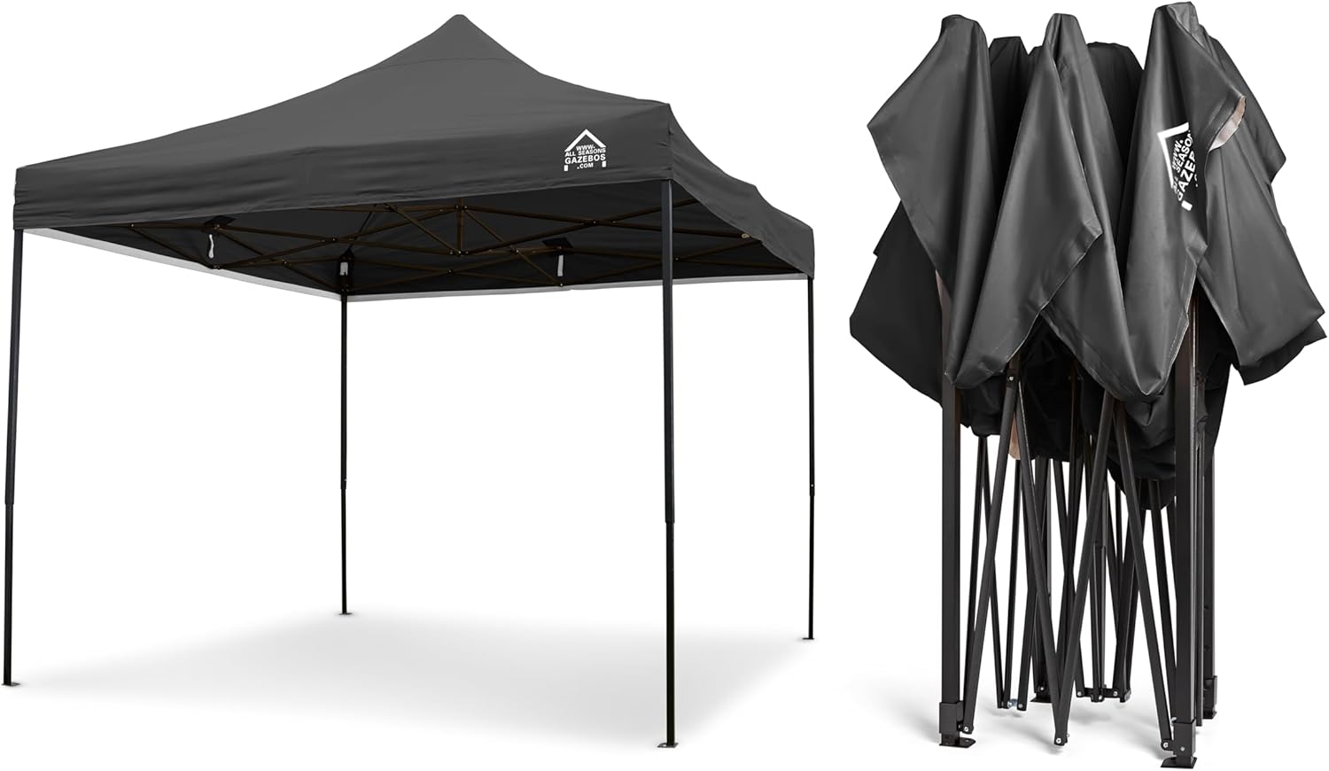 etevert - Tonnelle pliante série standard - 3x3m - robuste, étanche, accessoires inclus