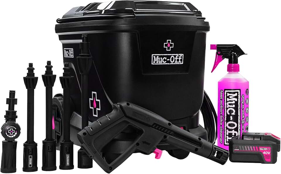 etevert - Nettoyeur Haute Pression Starter Bundle - 20L - 4 lances, nettoyant Nano Tech