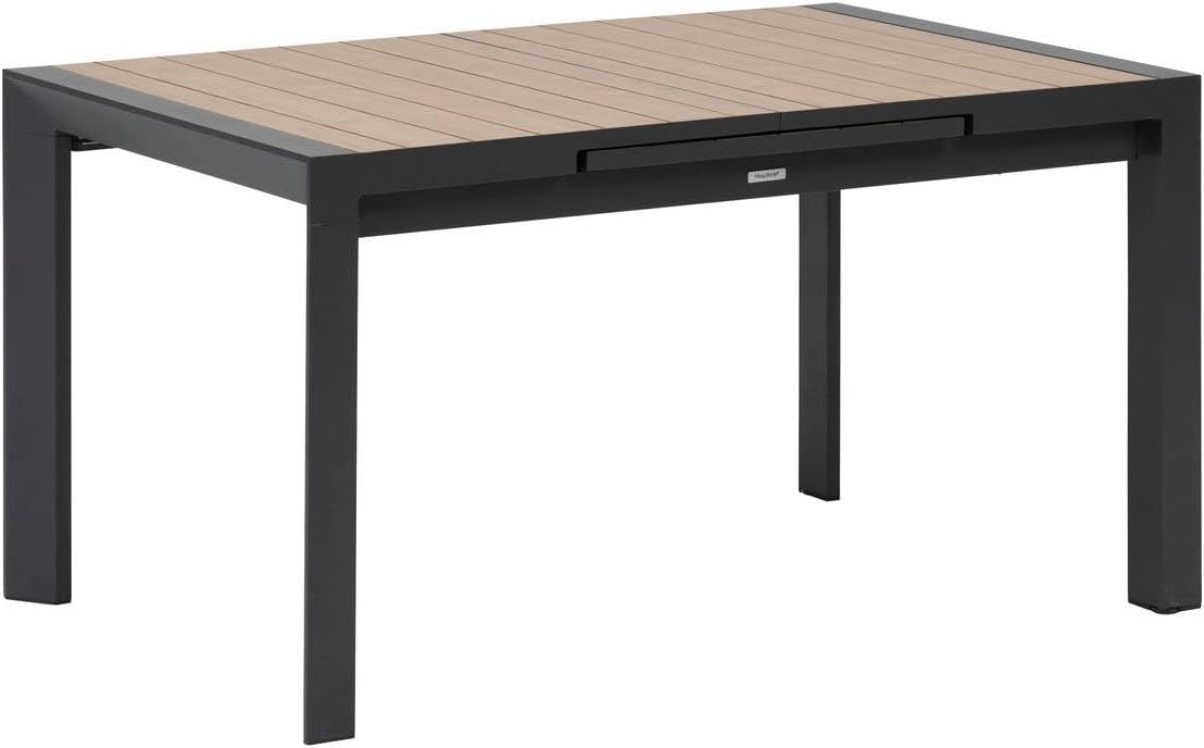 etevert - Evasion Extensible 8 places - aluminium antirouille - effet bois