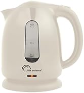 etevert 8826 Happy Bouilloire, Bouilloire électrique, 1,7 L, Base 360°, Arrêt automatique,...