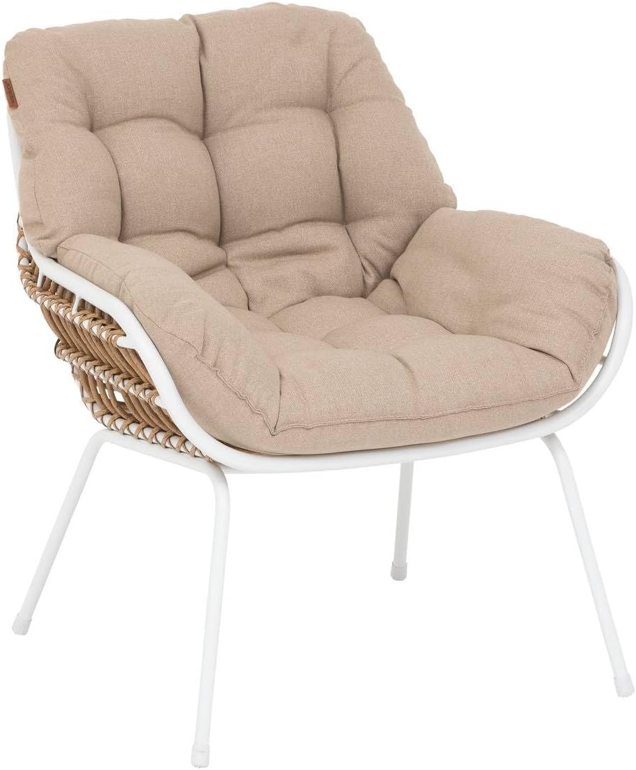 etevert - Paopao Duo - acier époxy blanc 2 places - compact et élégant