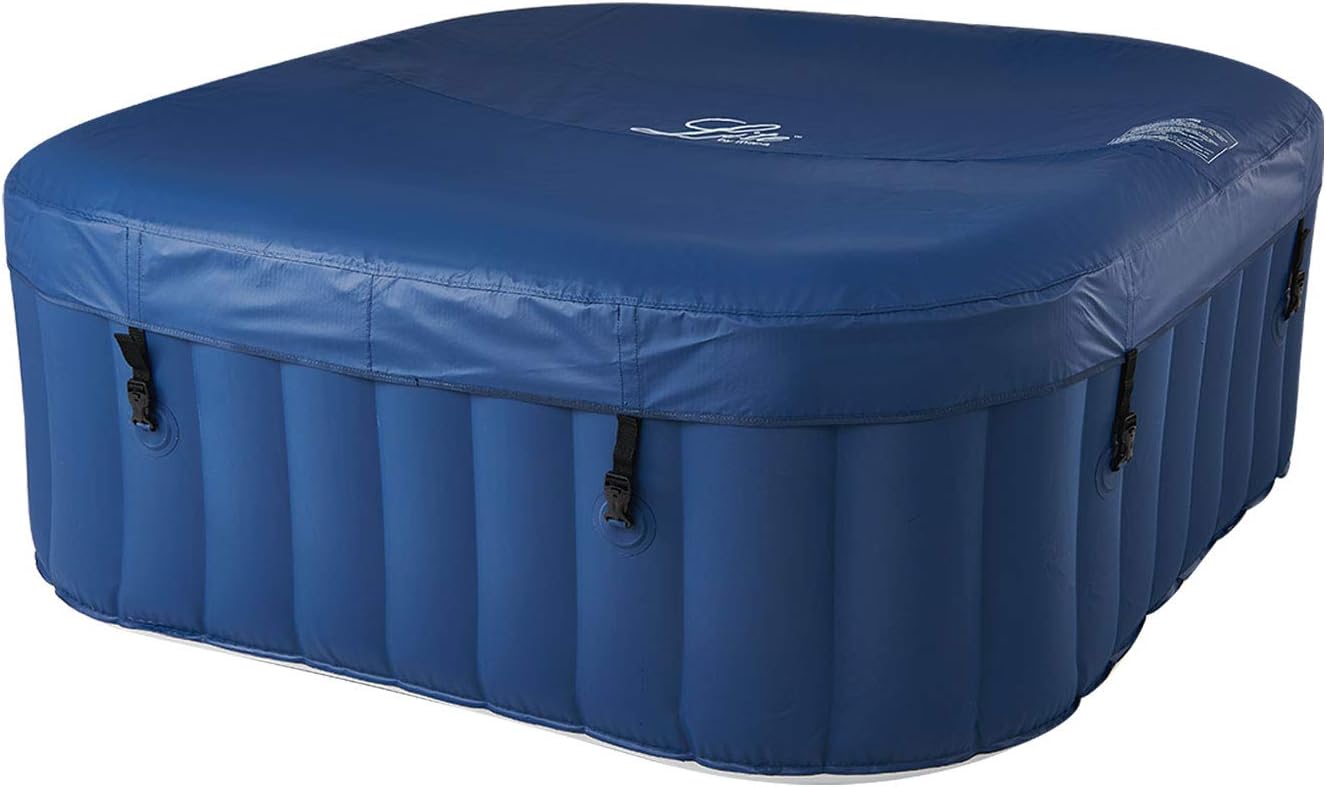 etevert - Spa gonflable Alpine 4 places - carré - confort et relaxation