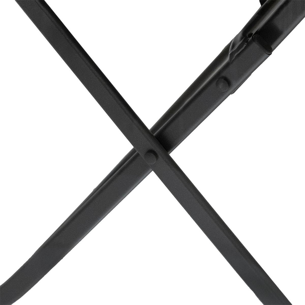 etevert - Azua table de jardin pliante 6 places, aluminium gris