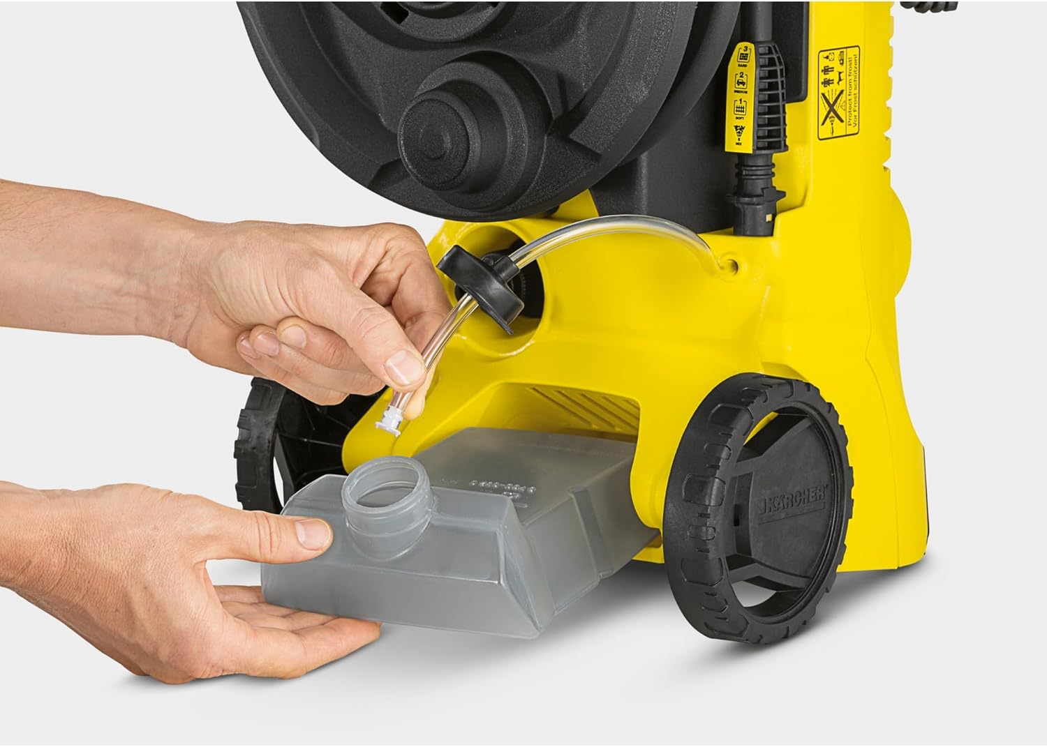 etevert - K 3 Power Control - nettoyage haute pression - app intelligente - jaune/noir