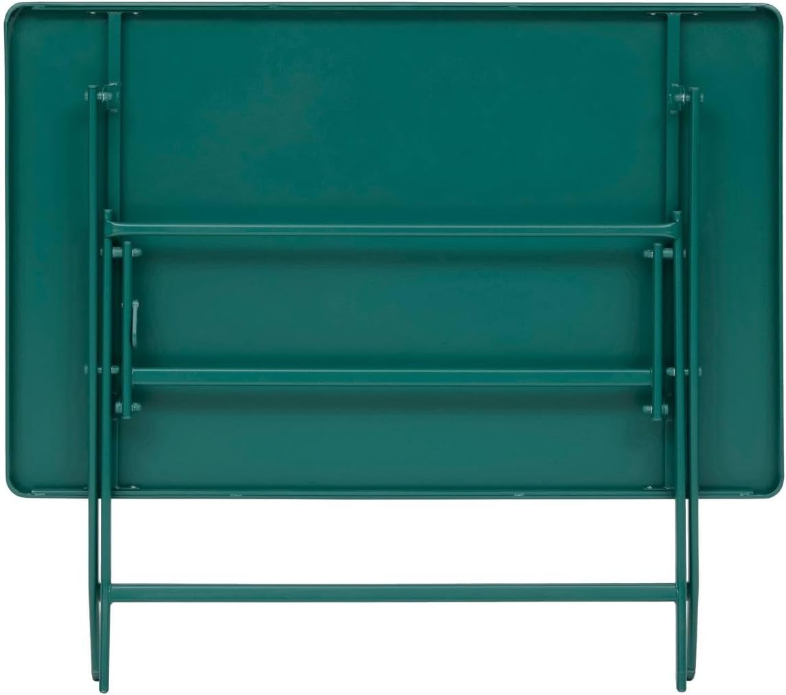 etevert - Greensboro Opale - rectangulaire pliante 4 places - acier antirouille renforcé