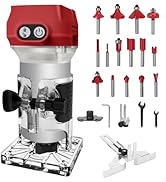 etevert Fraise de bord sans fil pour batteries Milwaukee M18 18 V, défonceuse sans balais portable