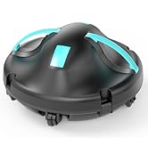 etevert Aspirateur Piscine, Robot Piscine sans Fil 120 Minutes de Nettoyage, Stationnement Automa...