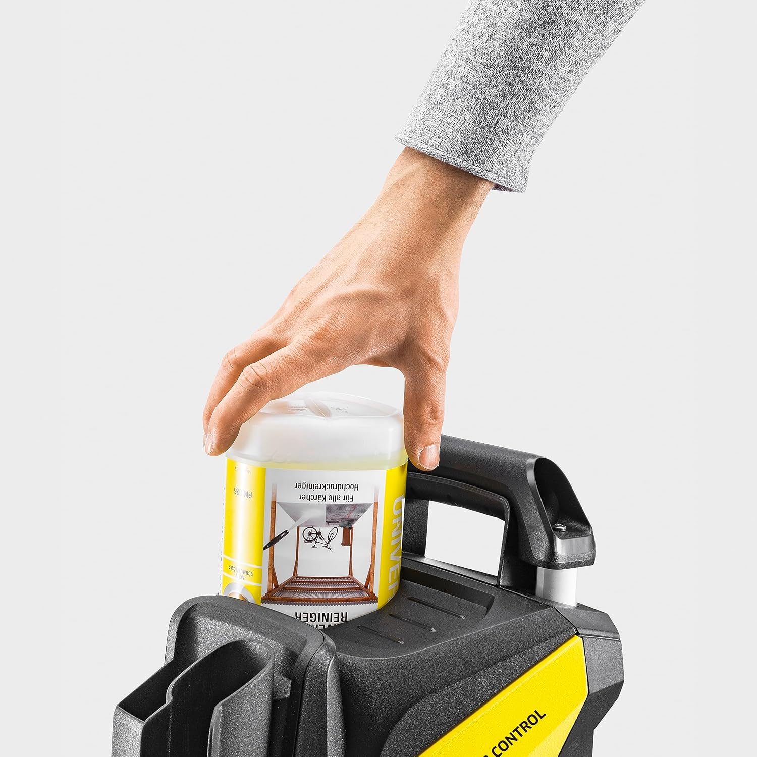 etevert Nettoyeur Haute Pression K 5 Premium Power Control, Pression : max. 145 bar, Débit : 500 l/h, Surface : 40 m²/h, Poids : 13,9 kg, Flexible et Pistolet Haute Pression, Rotabuse, Lance