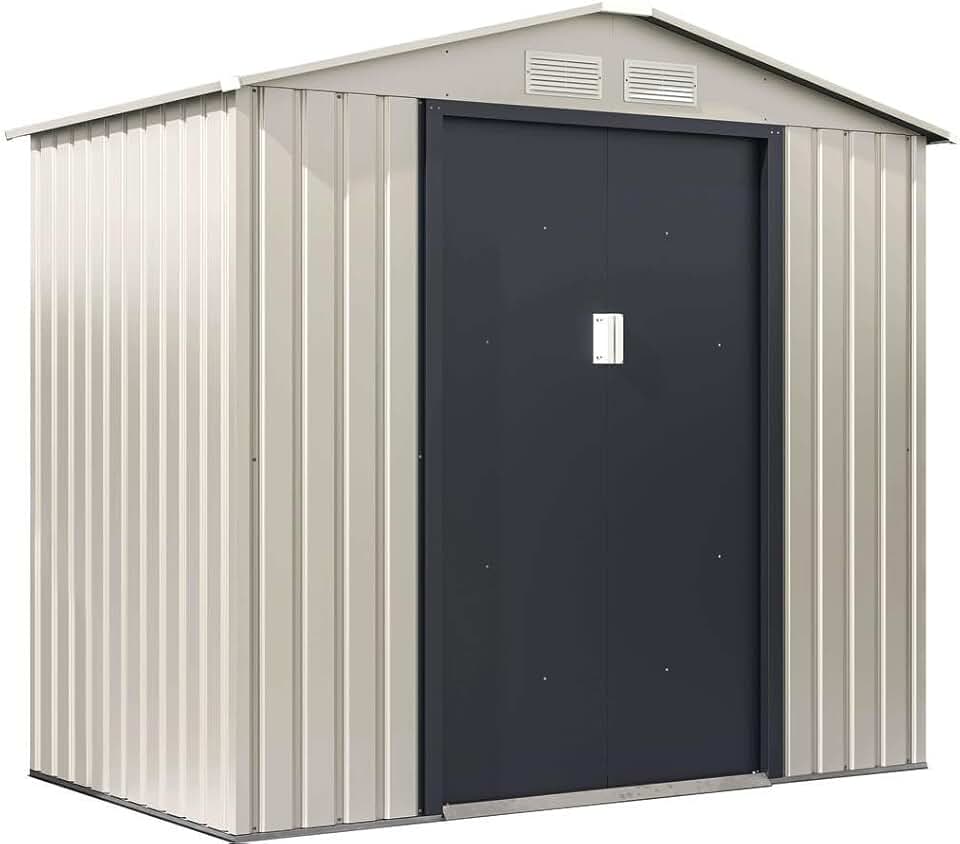 etevert - Nebraska - abri métal 4,07 m² - double porte