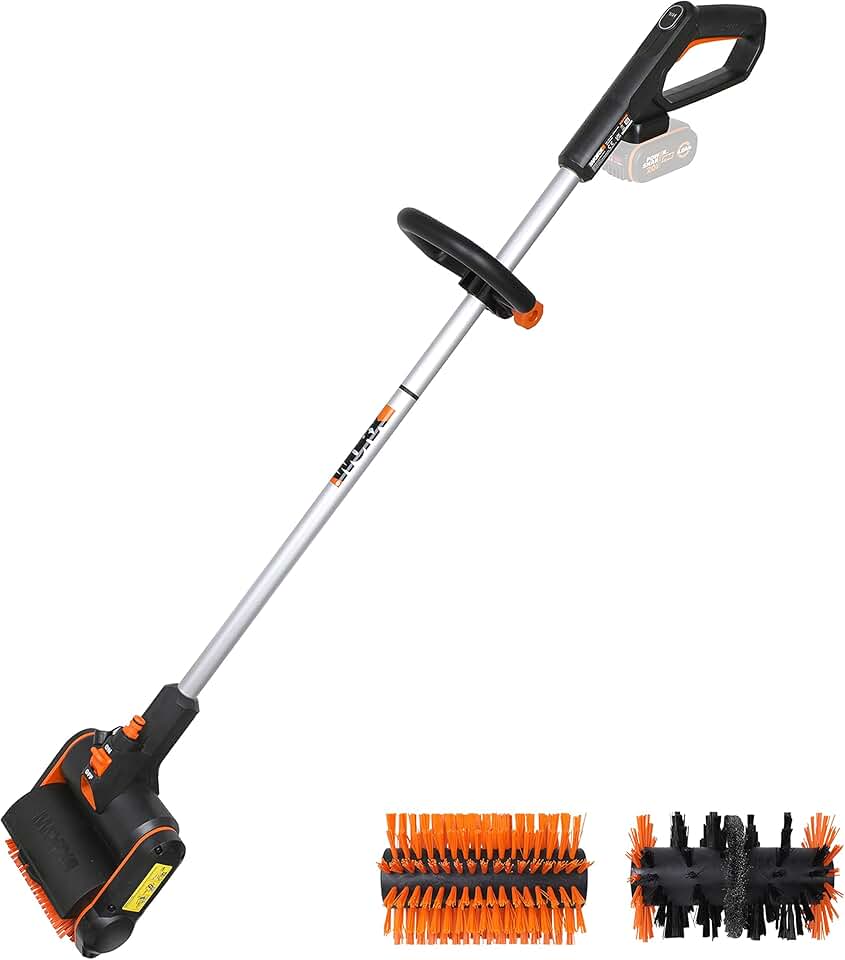 etevert - Brosse terrasse sans fil 20V, multi-surfaces, WG441E.9