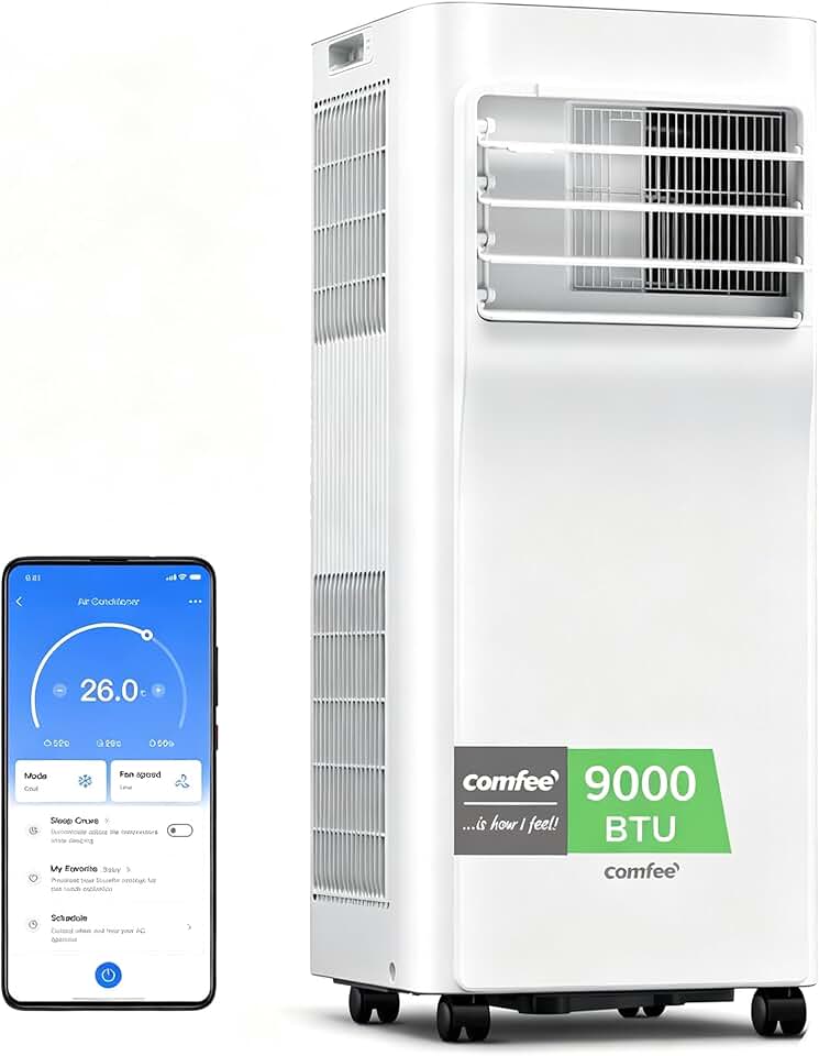 etevert' - Breezy Cool 2.6 - compact - 9000 BTU, contrôle APP, Alexa, 33㎡