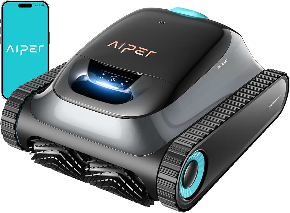 etevert - Scuba S1 - robot piscine - 270min, filtration fine, 11 capteurs, app - Scuba S1