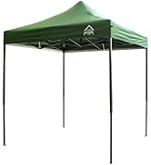etevert Tonnelle Pliante Toutes Saisons, 2 x 2 m, Ultra-résistante et entièrement éta...