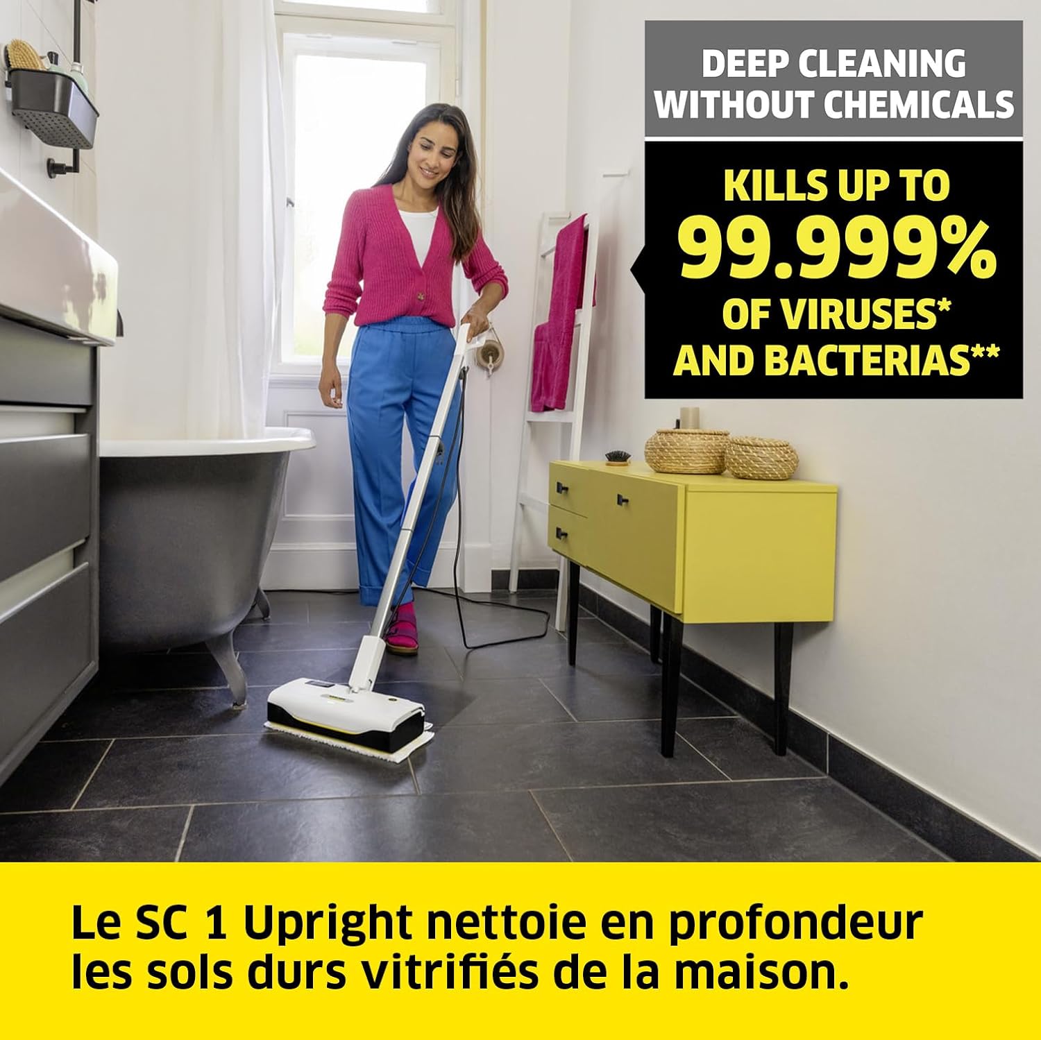 etevert - SC 1 Upright - 30s chauffe, 0,2L, 2,1kg, EasyFix sol