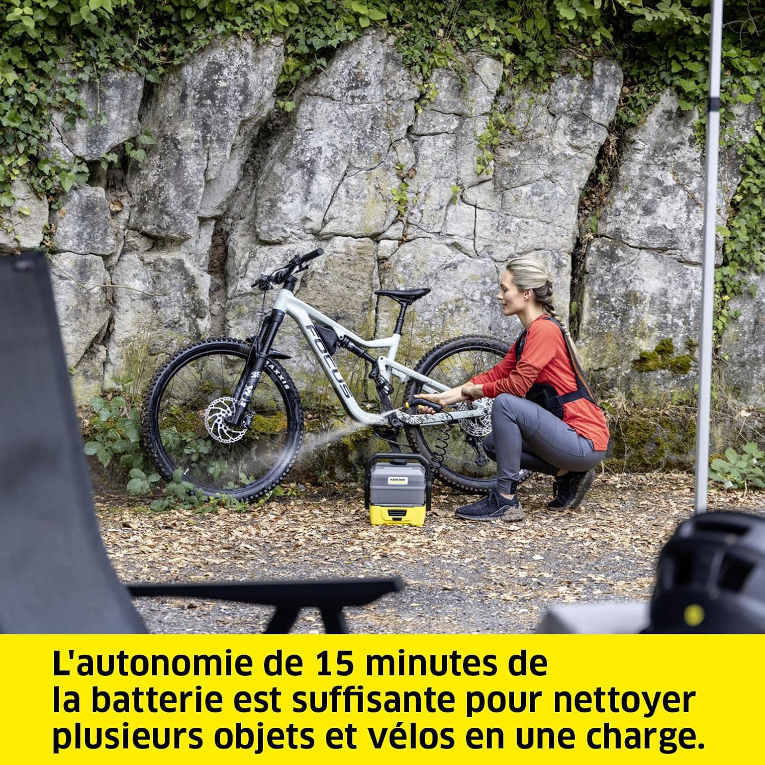 etevert - OC 3 Plus - 26x23x28 cm - nettoyeur mobile, 7L, 2.3kg, batterie Li-Ion
