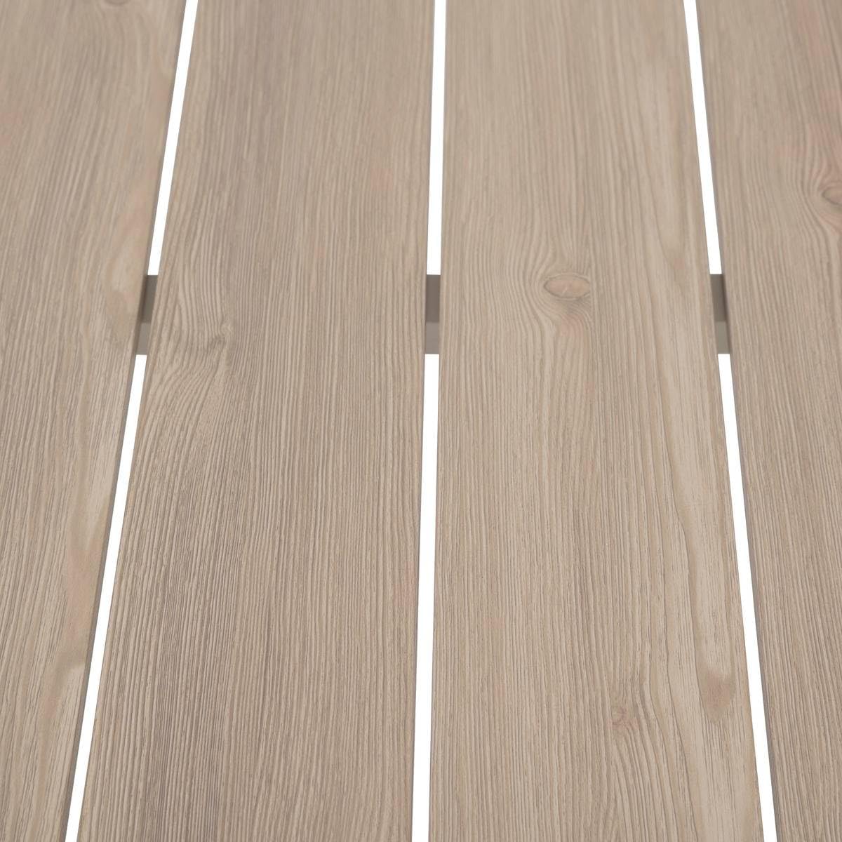 etevert - Evasion 4 places - aluminium effet bois lin et argile