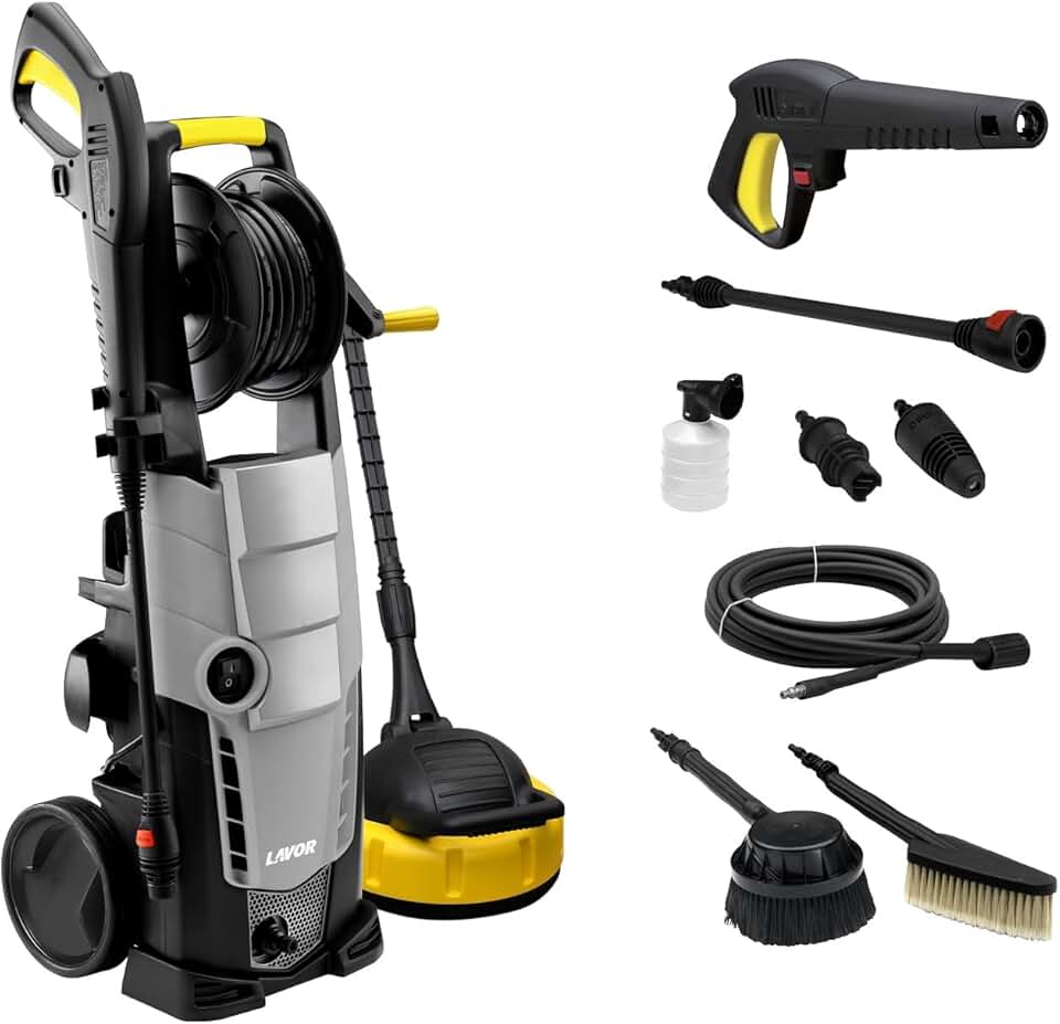 etevert - Galaxy série - 2500W, 160 bar, 510l/h, enrouleur, accessoires - 160GL