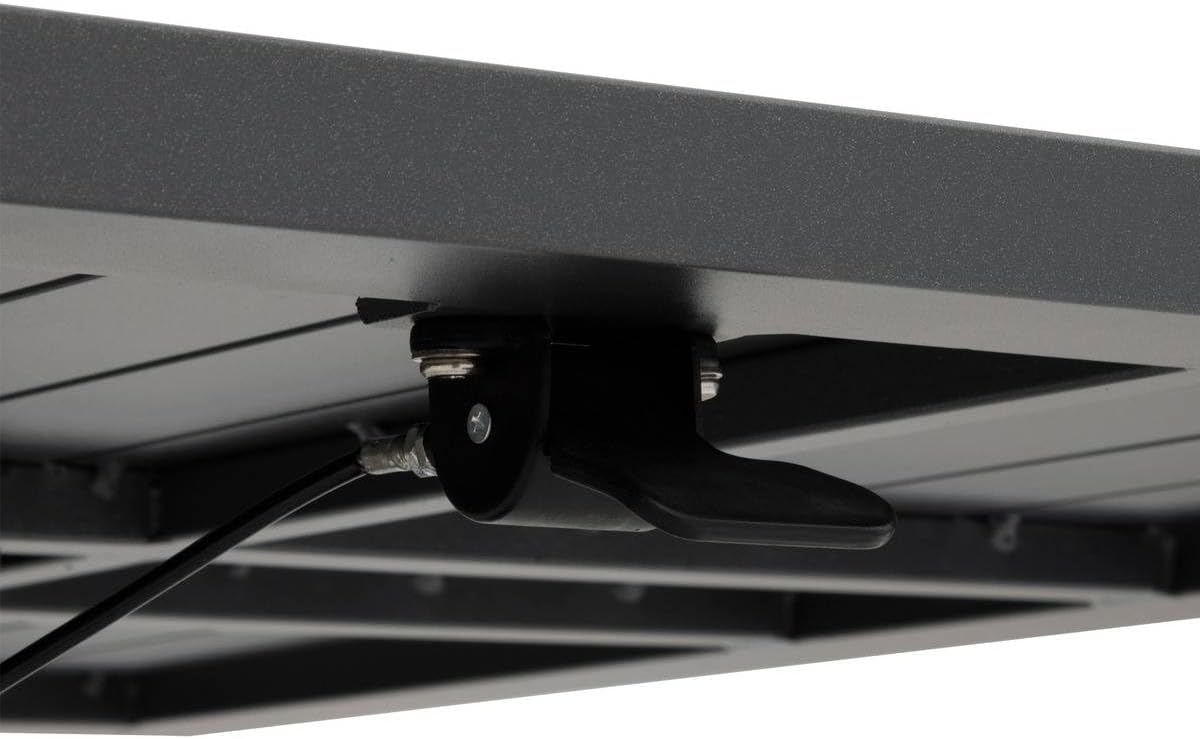 etevert - Salimia - table carrée relevable 110x110x69cm - aluminium
