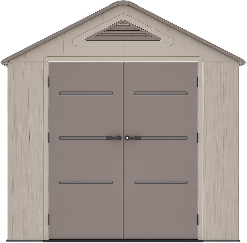 etevert - Abri de Jardin résine 6,15m², plancher, 22mm - ANTEVA