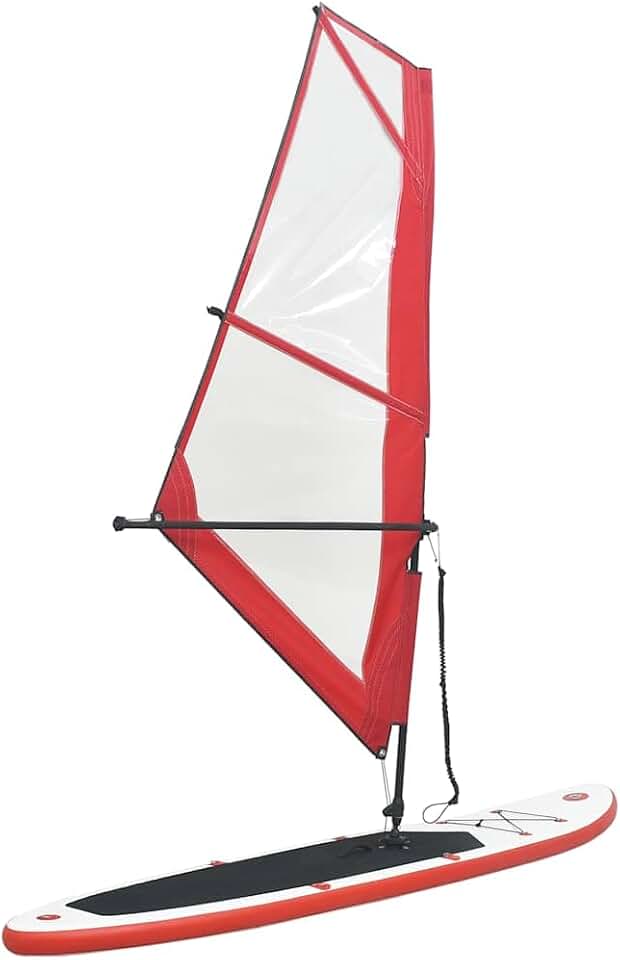 etevert Ensemble de Planches Gonflables avec Voile Surf Plusieurs Couleurs