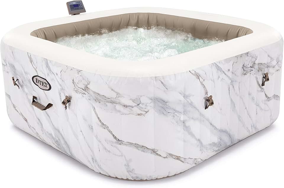 etevert - Pure Spa Calacatta 4 places - spa gonflable rond - 28464EX