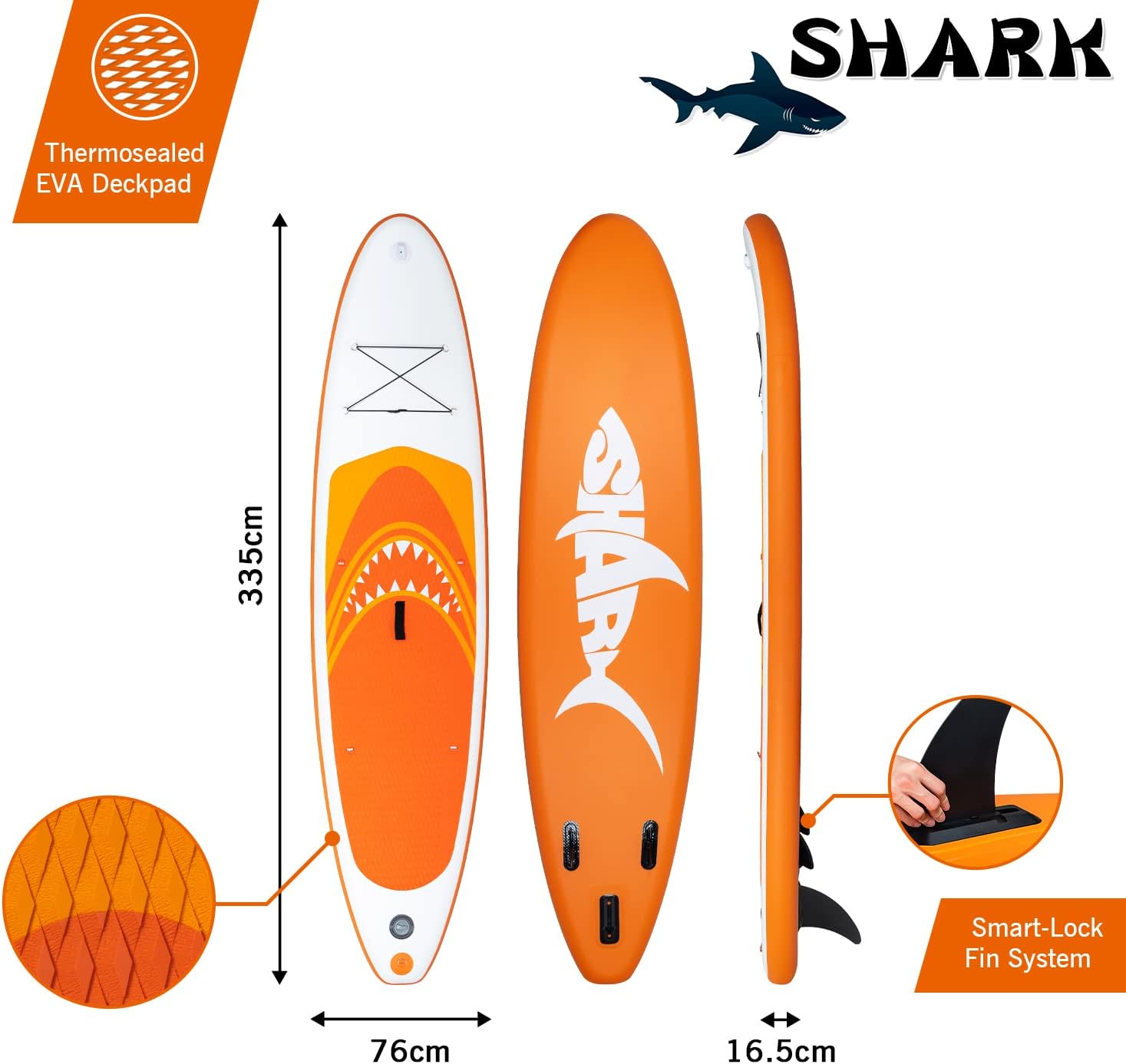 etevert - Paddle Gonflable Adulte - 320/335cm - 2 personnes, siège kayak, pagaie alu, support caméra, pompe, 150kg
