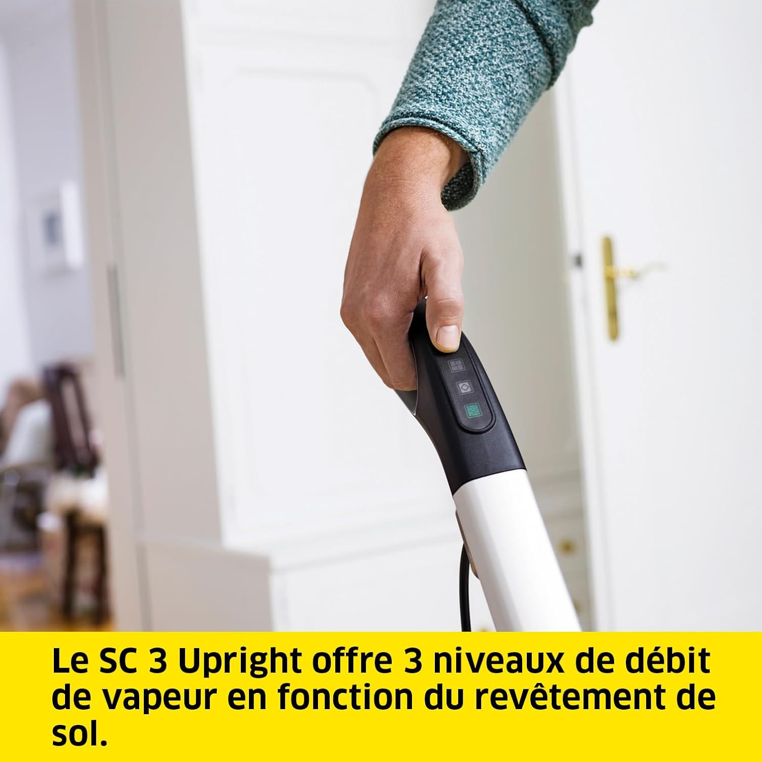 etevert - SC 3 Upright EasyFix - 0,5L - 1 600W - 60m² - vapeur rapide