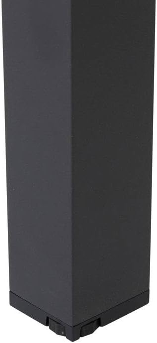 etevert - Evasion 6 places - Effet bois honey, graphite - Aluminium