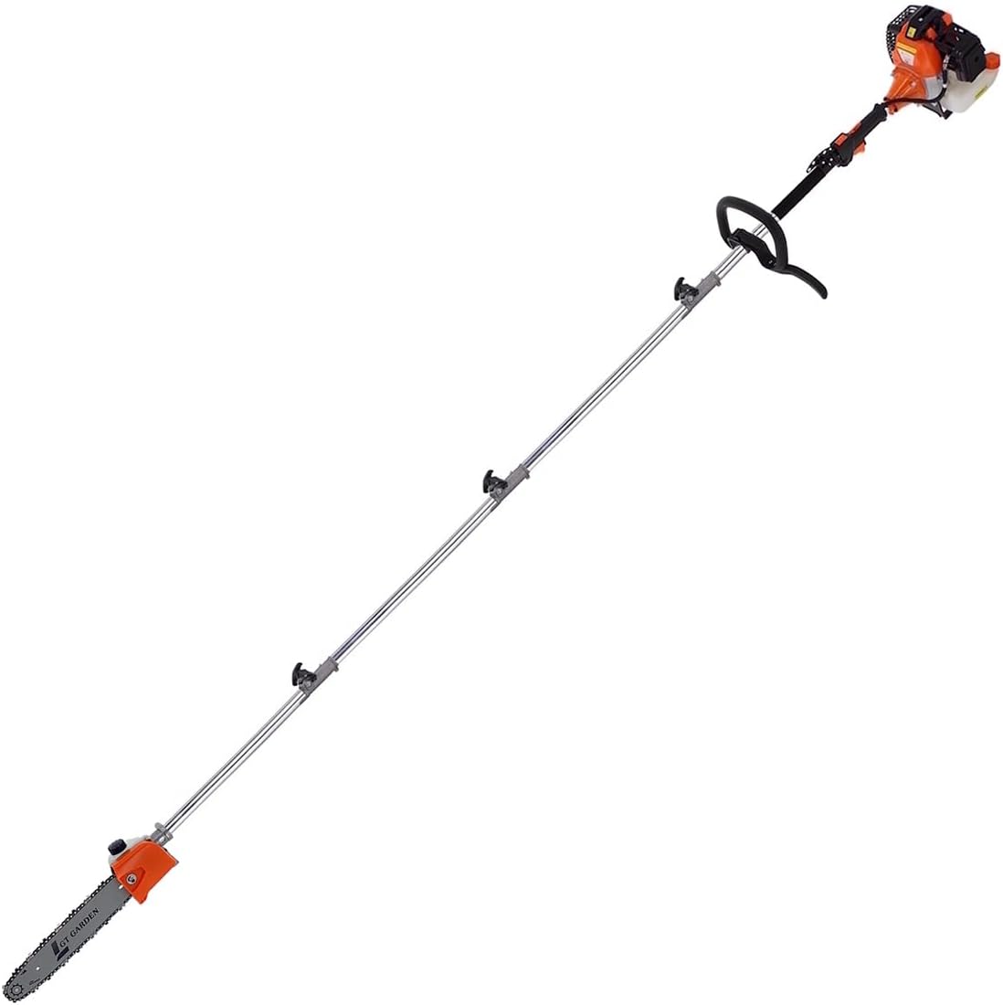 etevert - élagueuse thermique sur perche - 4,15 m - 52 cm³, 3 CV
