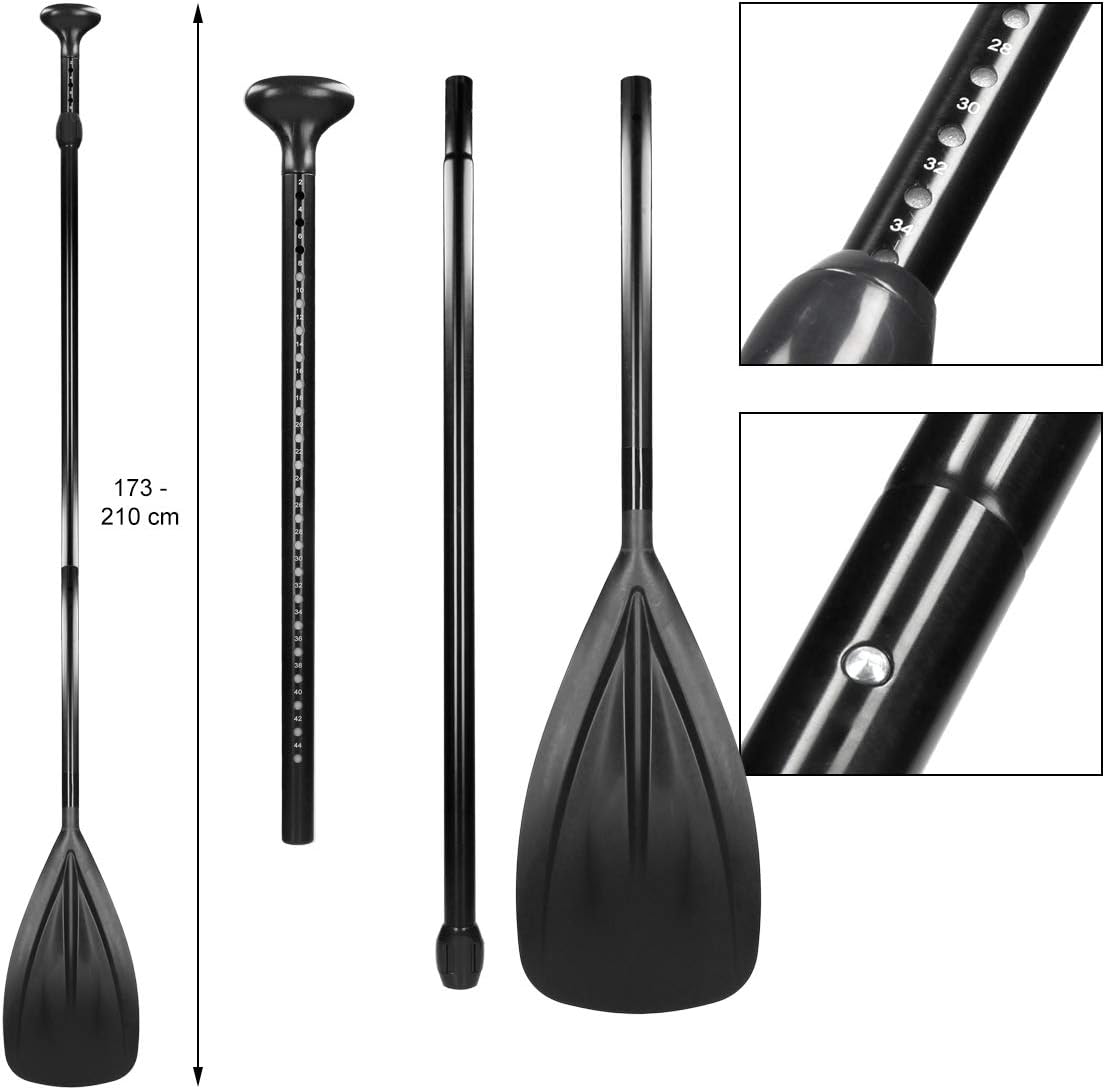 etevert - Stand Up Paddle - 305/308/320/380 cm - PVC, 120/150 kg, 10/15 cm