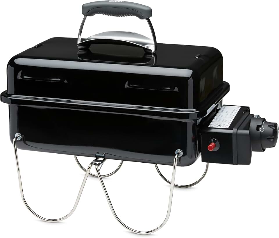 etevert - Go-Anywhere - 42x26cm - barbecue gaz portable pieds repliables