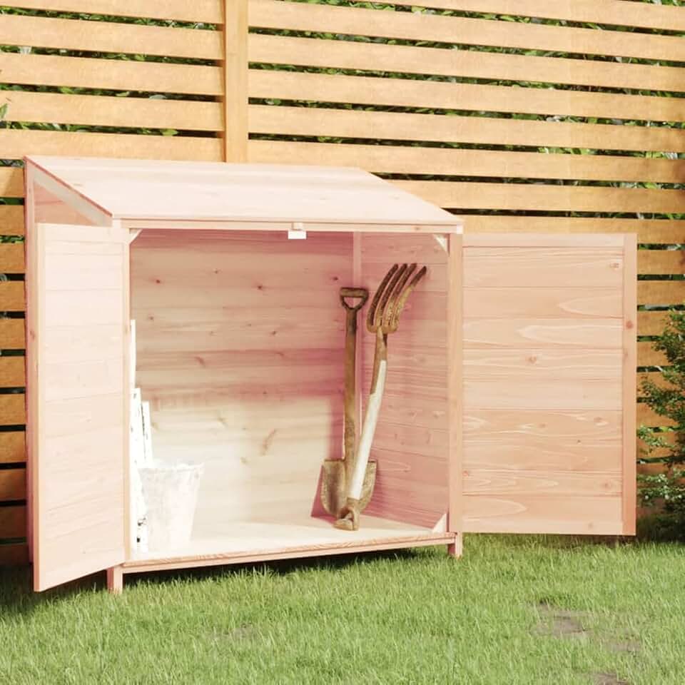 etevert Abri de jardin, abris pour parcelles, abris de jardin, abri de jardin extérieur, maisons préfabriquées, bois de sapin massif, 102 x 52 x 112 cm