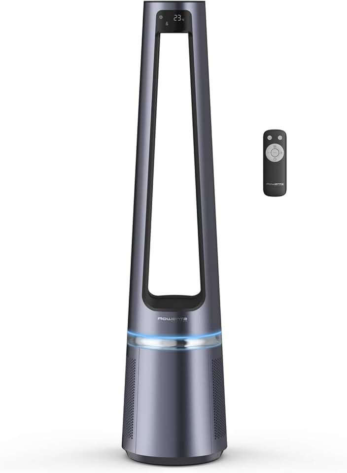 etevert - Eclipse 2-en-1 - puissant, 12 vitesses, minuterie, oscillation, 32 dB - QU5030F0