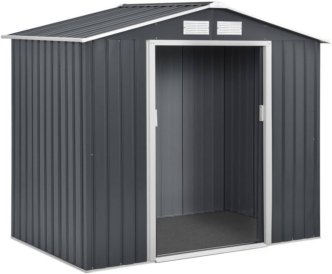 etevert - Abri de Métal Vegas - 2.7m² - gris - 1299_‎93414