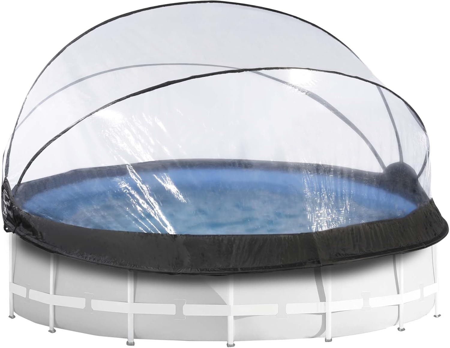 etevert - Dôme Piscine Universel ø 427 cm Transparent pliable - 427CM