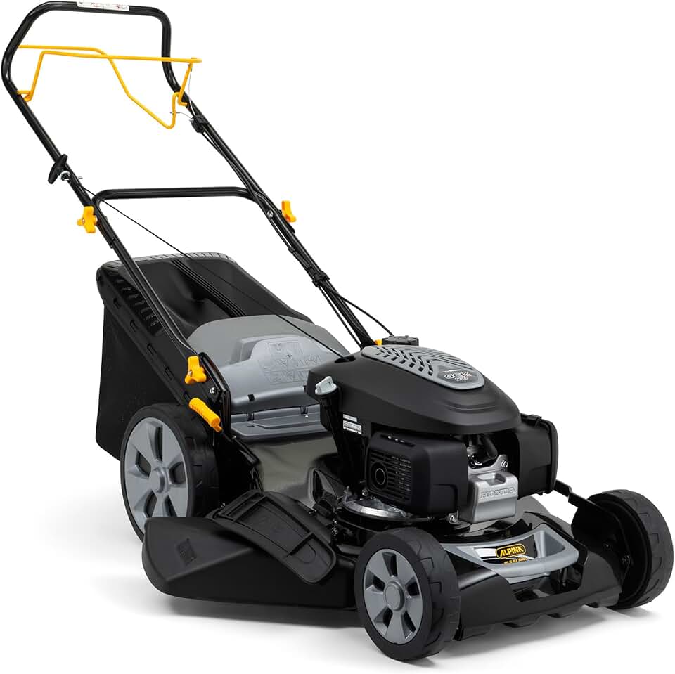 etevert - tondeuse thermique série AL5 - 166 cm³, 51 cm, 4 en 1, bac 60L - AL551SHQ
