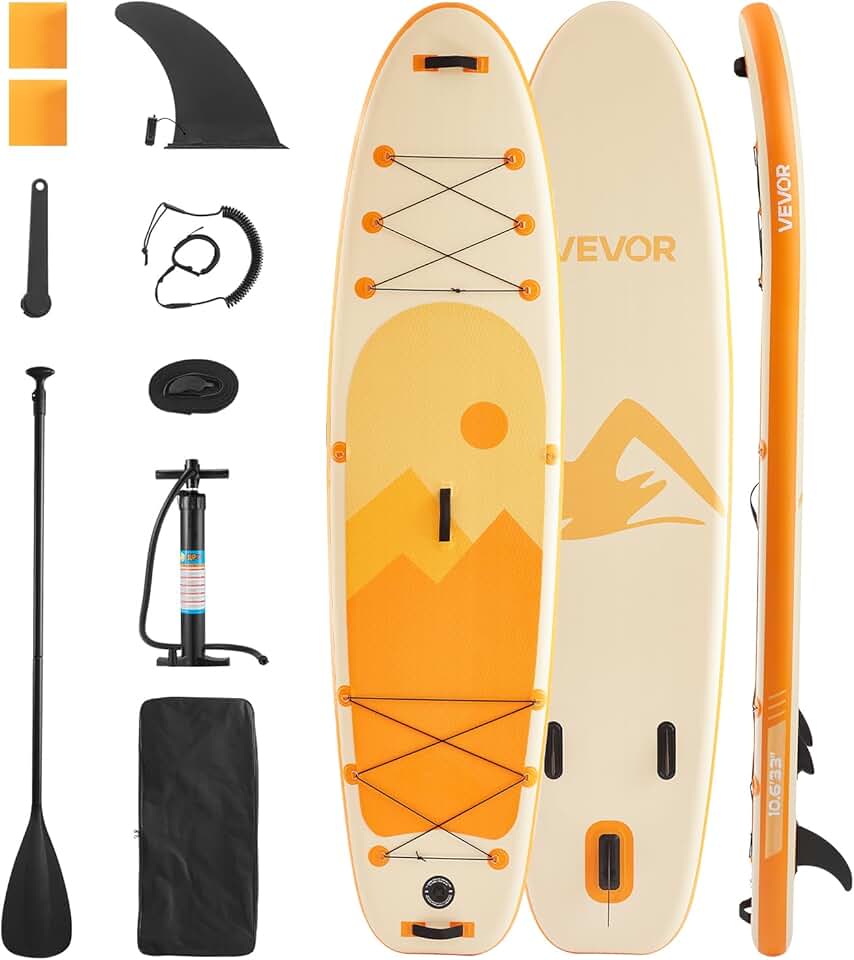 etevert - planche paddle gonflable - légère - accessoires complets