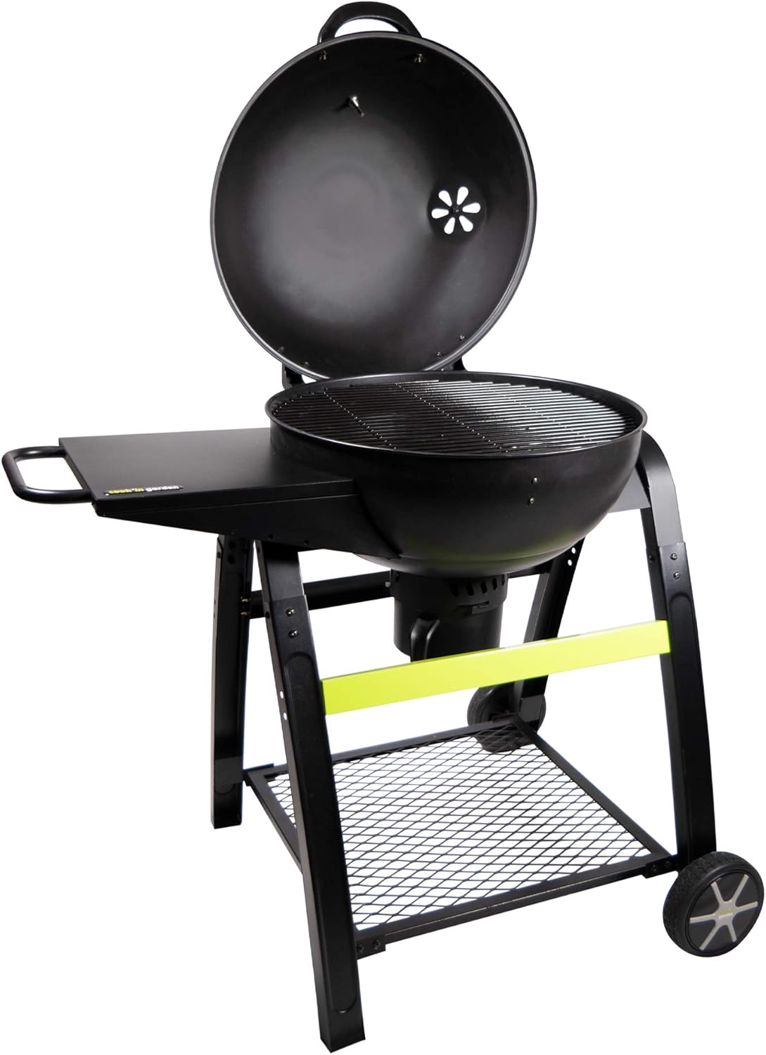 etevert - Tonino 60 - barbecue charbon avec capot, wheels, thermomètre