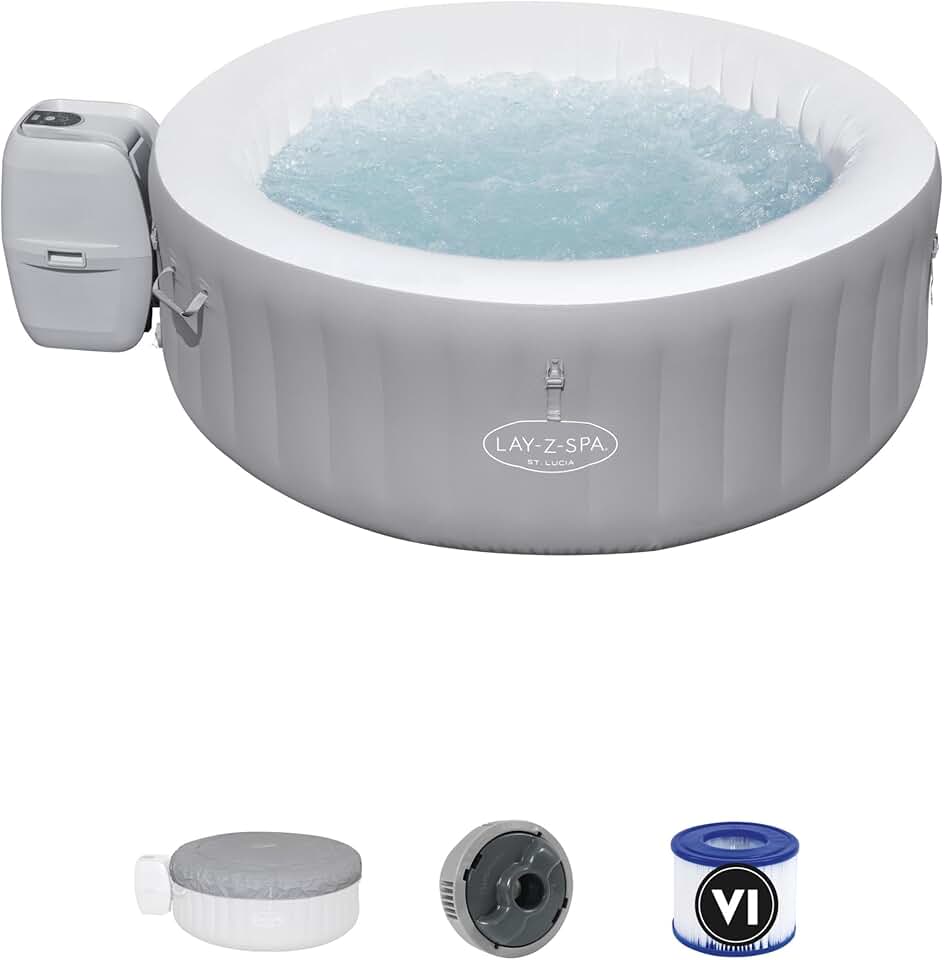 etevert – St. Lucia AirJet – rond 170 cm – spa gonflable 2-3 pers
