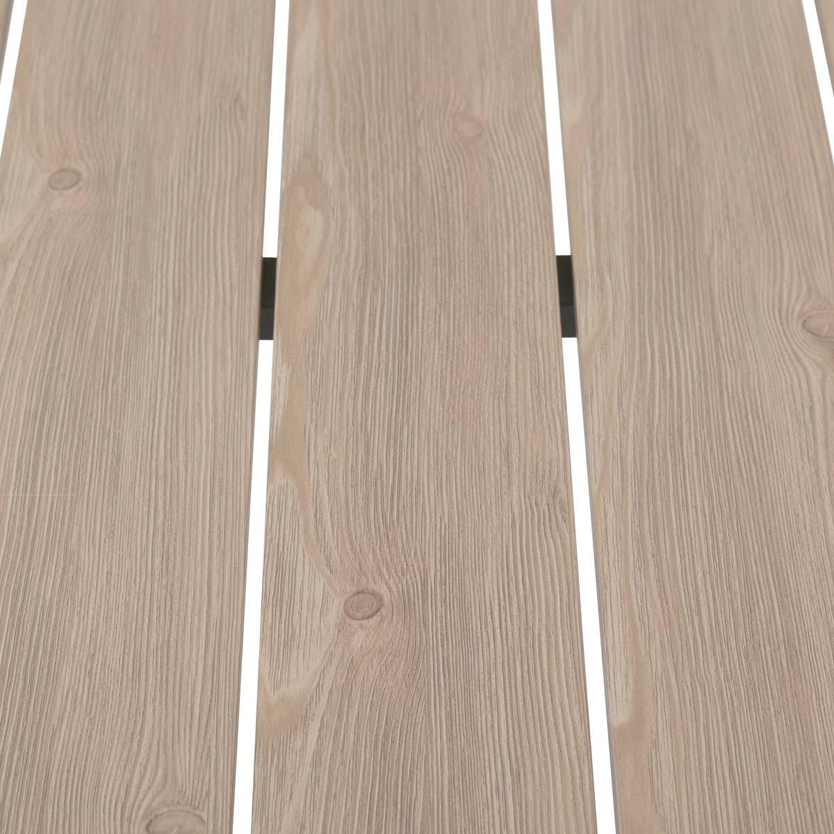 etevert - Evasion 2 places - aluminium, effet bois, Lin/Vert Laurier
