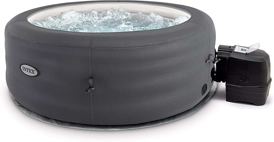 etevert - Simple Spa série - 196 x 66 cm - jacuzzi gonflable, 795 L, accessoires inclus - 28482
