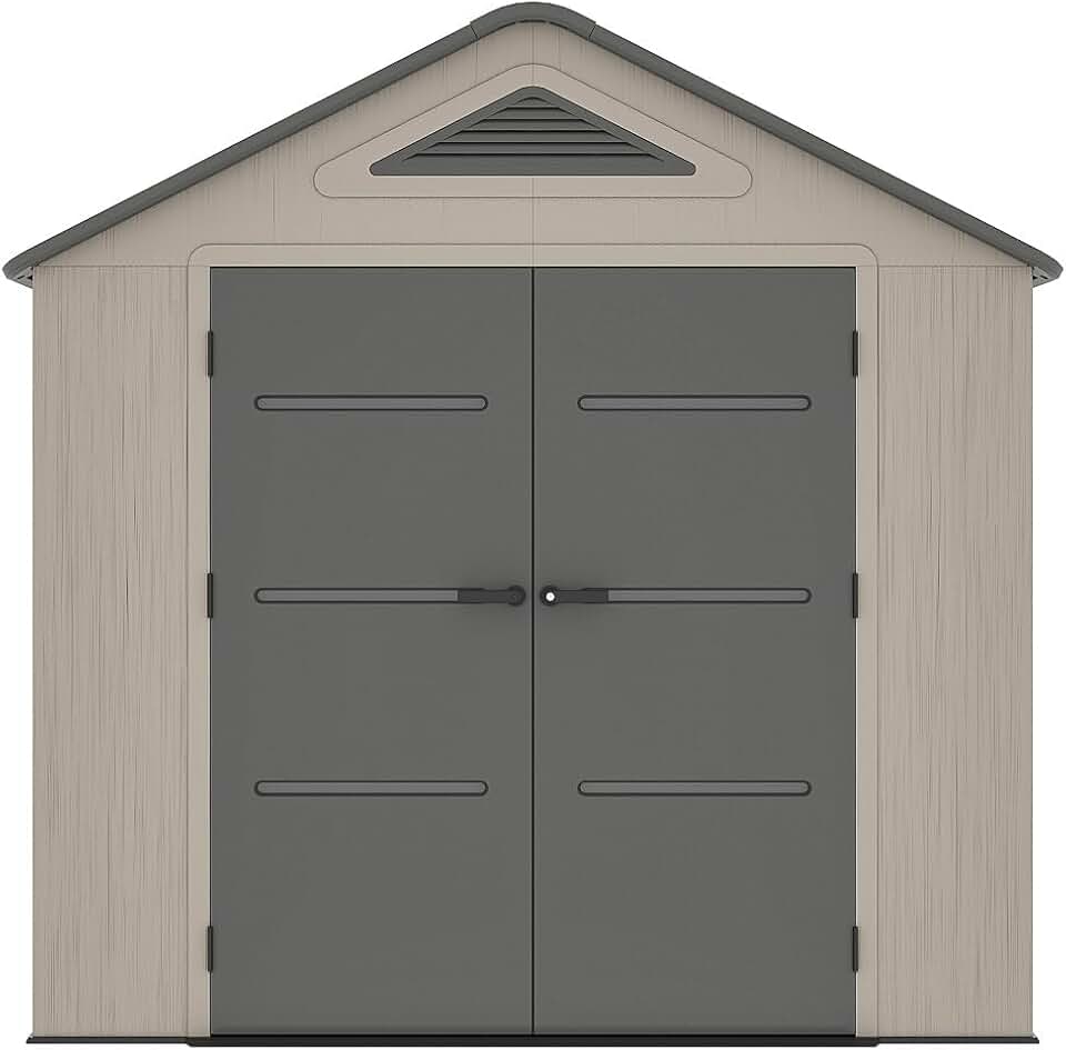 etevert - Abri jardin résine 6,15m² plancher 22mm - ANTEVA
