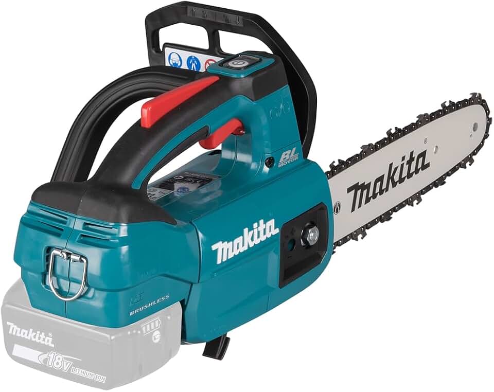 etevert - Tronçonneuse élagueuse 18V Li-Ion 25cm, compacte, DUC254Z