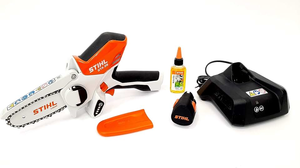 etevert - Scie de jardin GTA 26 - sans fil - avec batterie AS2/chargeur AL1 - GA010116900