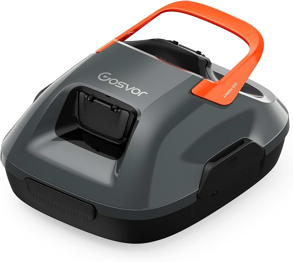 etevert - Robot piscine sans fil - 80m² - 90 min autonomie, retour auto